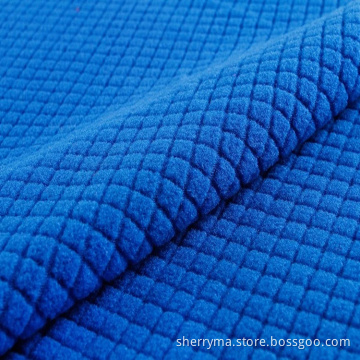 high quality stripe anti-Static brushed cheap polar fleece fabric